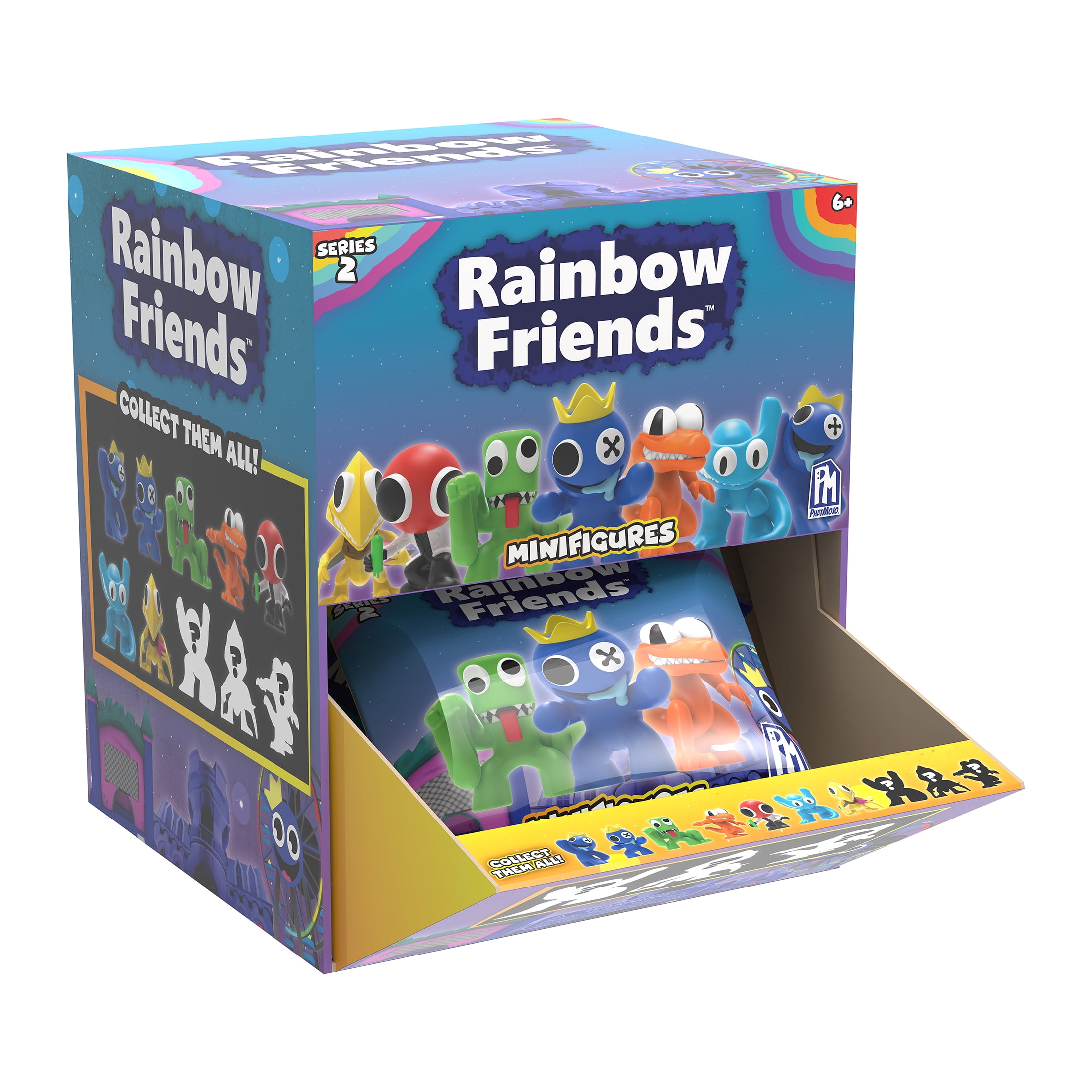 Rainbow Friends Series 2 Collectible Mini Figures Blind Bag Set