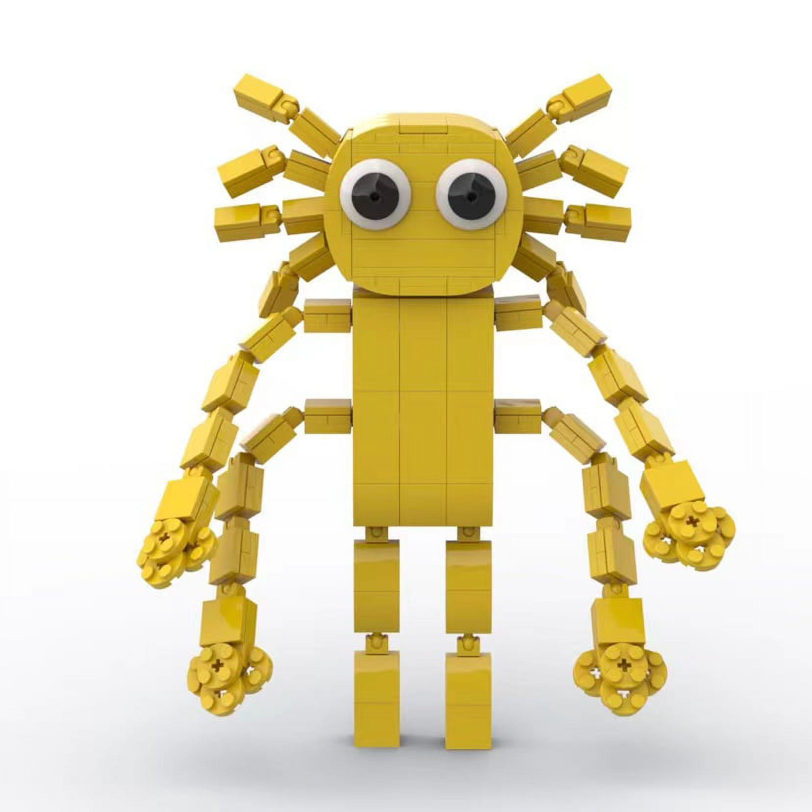 Rainbow Friends Monster Assembling Building Blocks MOC Toy Model Game(Orange)  : : Toys & Games