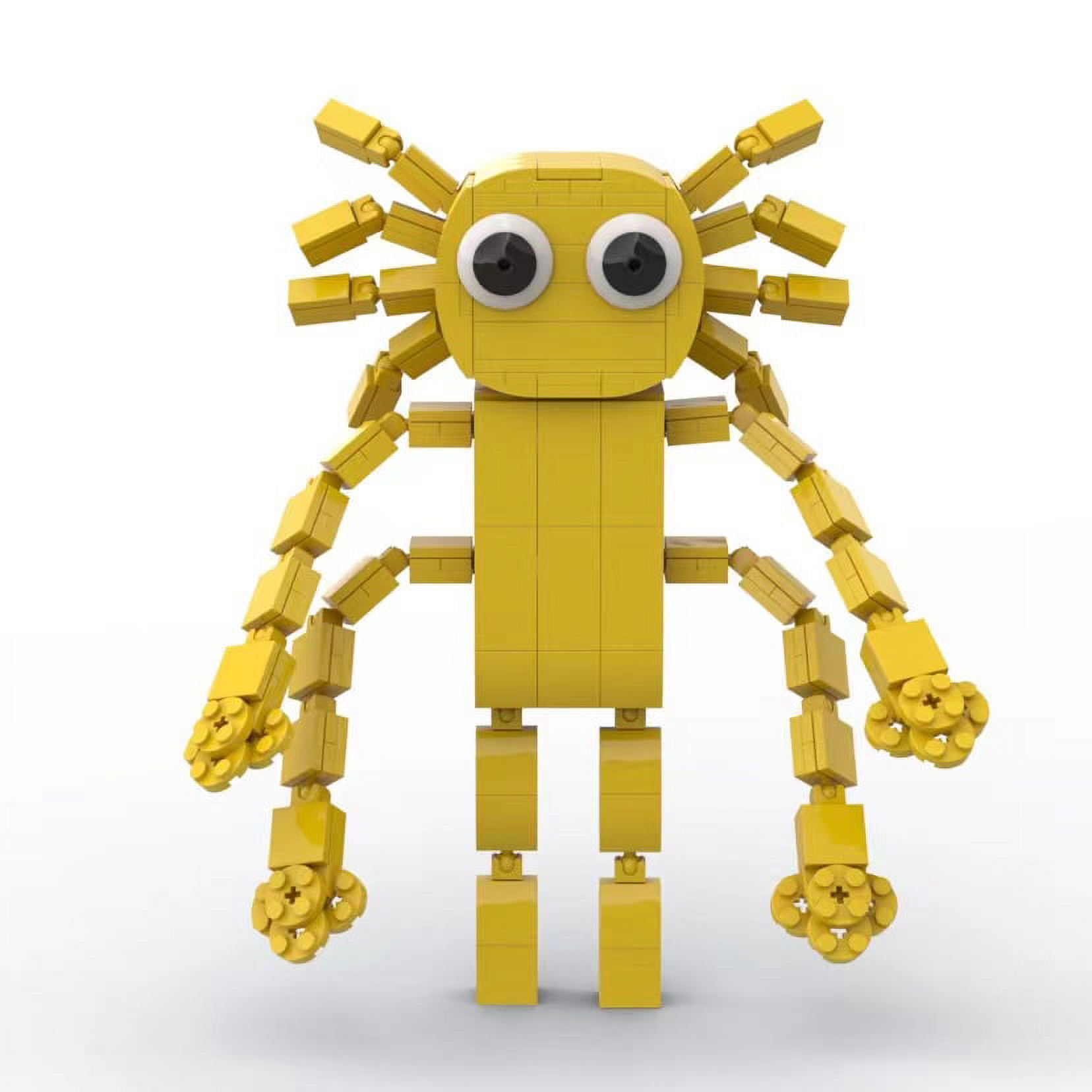 Plush toy monster yellow from rainbow friends 3D model