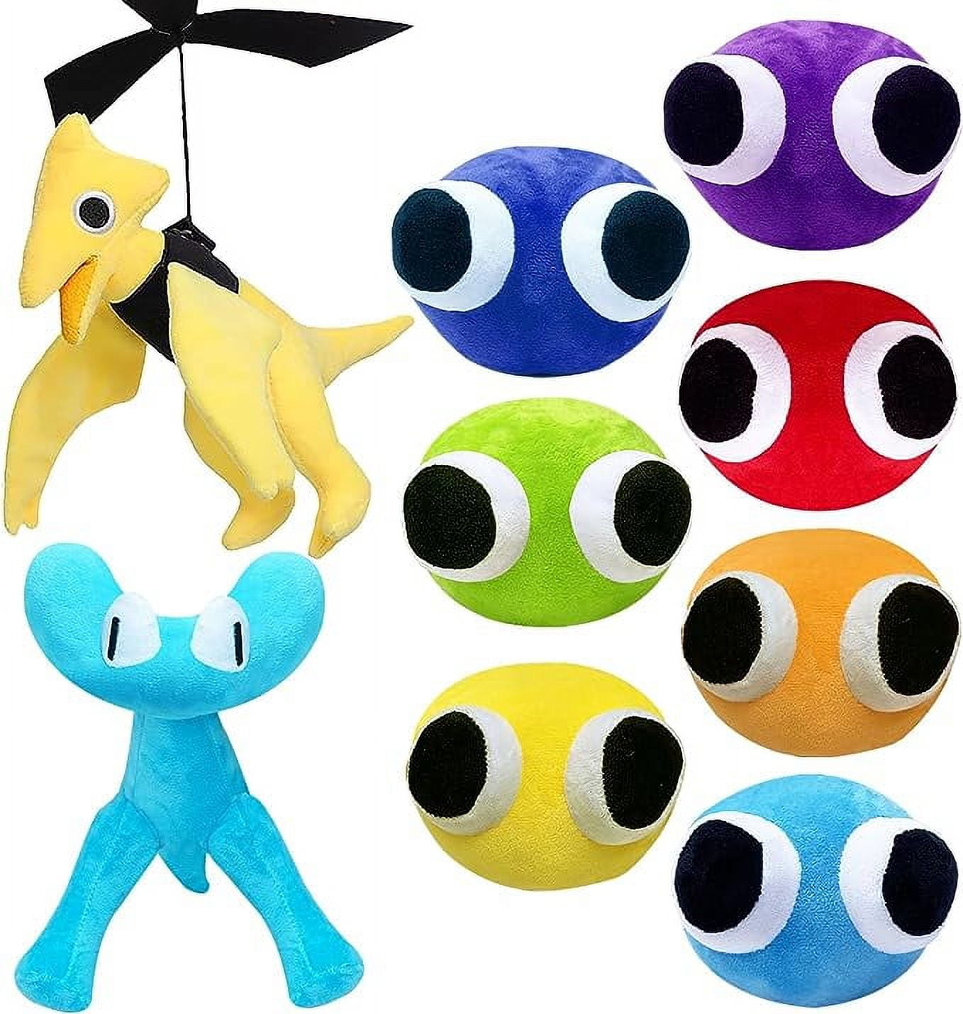 Rainbow Friends Chapter 2 Plush, Cyan Plush, Lookies Plushies