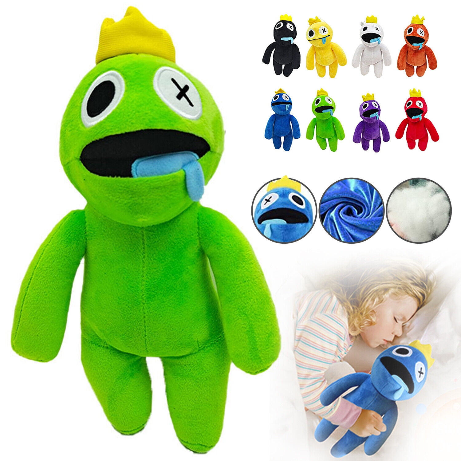 So far saved a bundle by making plushies together with the kids out of  scraps/leftovers/clothes that is beyond donateable. Latest to join rainbow  friends plush-family is Green : r/Frugal