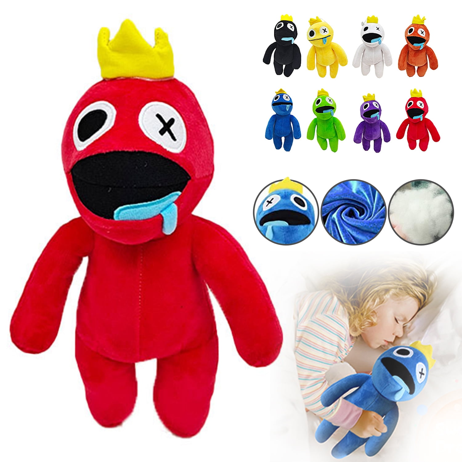 Rainbow Friends Plush, Colorful Plush Toy, Blue Plush Toy, Rainbow Friends,  Christmas Halloween Birthday Party Gifts (red) : Buy Online at Best Price  in KSA - Souq is now : Toys