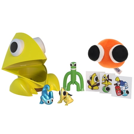 RAINBOW FRIENDS – Collector Bundle – Yellow (Piggy Bank Case w/ 8 Items, Series 1)
