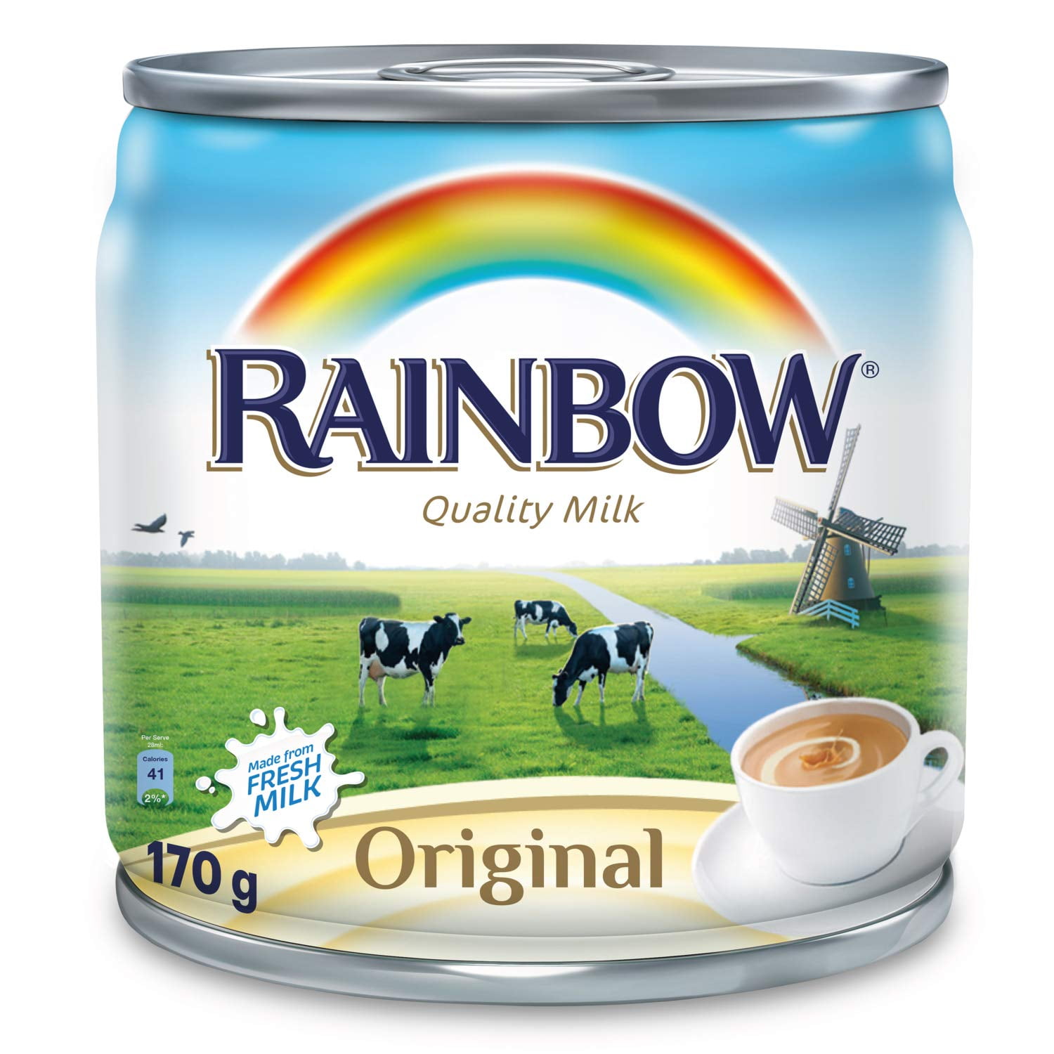 Rainbow Full Cream Sterilized, Evaporated Milk, 160 Millilitre - Walmart.com