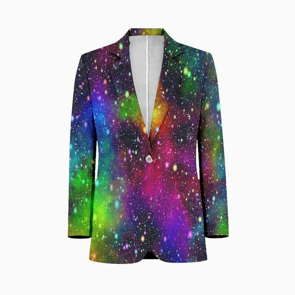 Rainbow Galaxy Customized Men's Suits full man Shawl Collar Gentleman Suits for Wedding Business