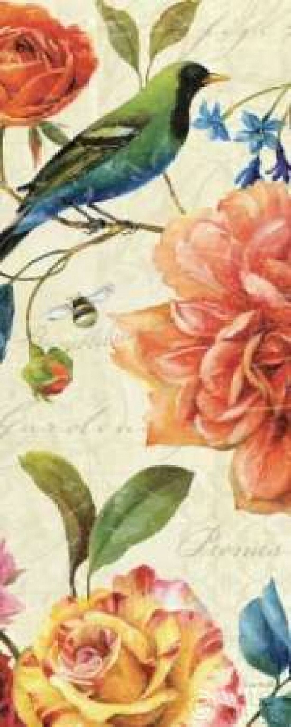 Rainbow Garden VI - Cream Canvas Art - Lisa Audit (24 x 48)