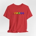 thumbnail image 1 of Rainbow Ghost Tee, Halloween Shirt, Unisex Graphic T-Shirt, Spooky Apparel, 1 of 6