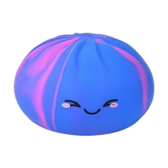 Rainbow Giant Dumpling, Jumbo Dumpling Stress Ball, Soft Squeeze Decompression Dough for Adults, Anxiety Relief Fidget