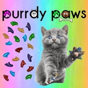 Rainbow Glitter Combo - Purrdy Paws Soft Nail Caps for Large Cat Claws