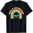 thumbnail image 1 of Rainbow God's Covenant Genesis 9:13 Bible Christian Lover T-Shirt, 1 of 4