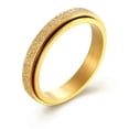 thumbnail image 1 of Rainbow/Gold/Silver/Rose Gold Band 3mm Men Womens Stainless Steel Ring Size 5-10, 1 of 8