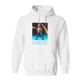 thumbnail image 1 of Rainbow Guitar Player Hoodie Women -Image by Shutterstock, Female 3X-Large, 1 of 4