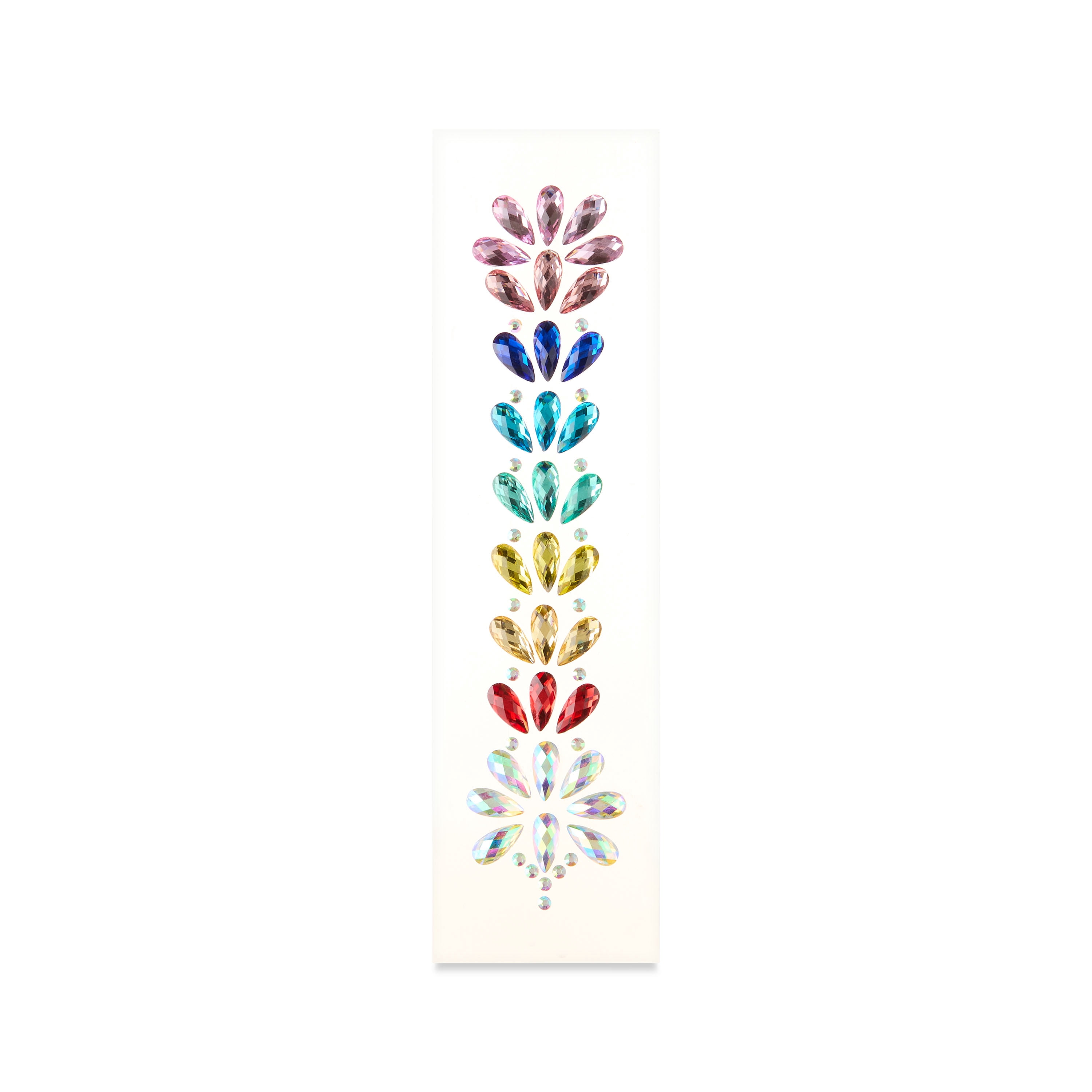 Rainbow Hair Jewel, Adult Halloween Accessory, by Fun World