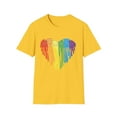 thumbnail image 1 of Rainbow Heart Puzzle Autism Awarness Graphic Tshirt, 1 of 7