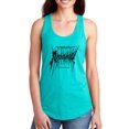 thumbnail image 1 of Rainbow Heavy Metal Style Racerback Tank Women -Image by Shutterstock, Female Medium, 1 of 4