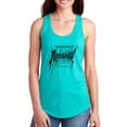 thumbnail image 1 of Rainbow Heavy Metal Style Racerback Tank Women -Image by Shutterstock, Female x-Small, 1 of 4