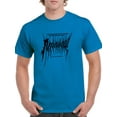 thumbnail image 1 of Rainbow Heavy Metal Style T-Shirt Men -Image by Shutterstock, Male Large, 1 of 4
