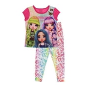 Rainbow High 2 Pc Pajama Sleep Set with Top and Jogger Pants, Sizes 4-10