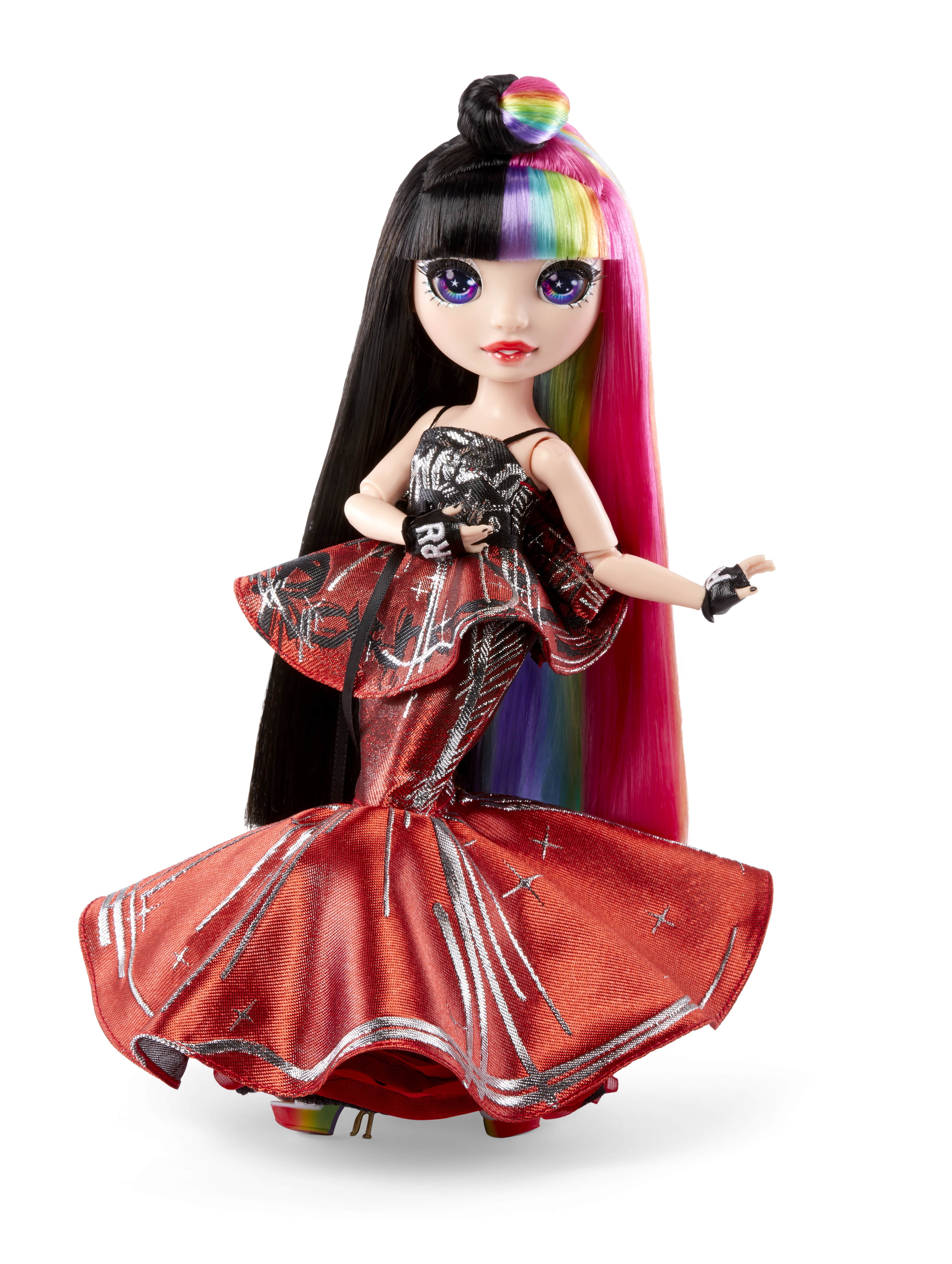 Rainbow High 2021 Collector Doll Jett Dawson with Black And