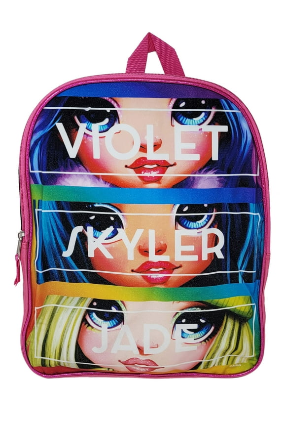 Backpack 16" Violet Skyler Jade Dolls Girls Pink Black