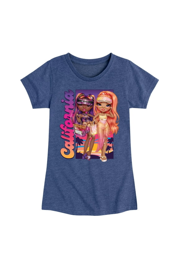 - California - Toddler & Youth Girls Short Sleeve Graphic T-Shirt