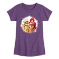 thumbnail image 1 of Rainbow High - Color Group Warm - Toddler And Youth Girls Fitted Short Sleeve Graphic T-Shirt, 1 of 5