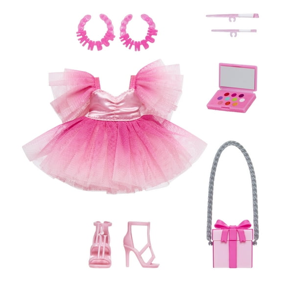Rainbow High Fashion Pack, Dance Party includes 1 Full Party Outfit, Heels, Jewelry and Play Accessories. Mix & Match with other packs to Create Tons of Fun Looks. Kids Toy Gift Ages 4-12 Years