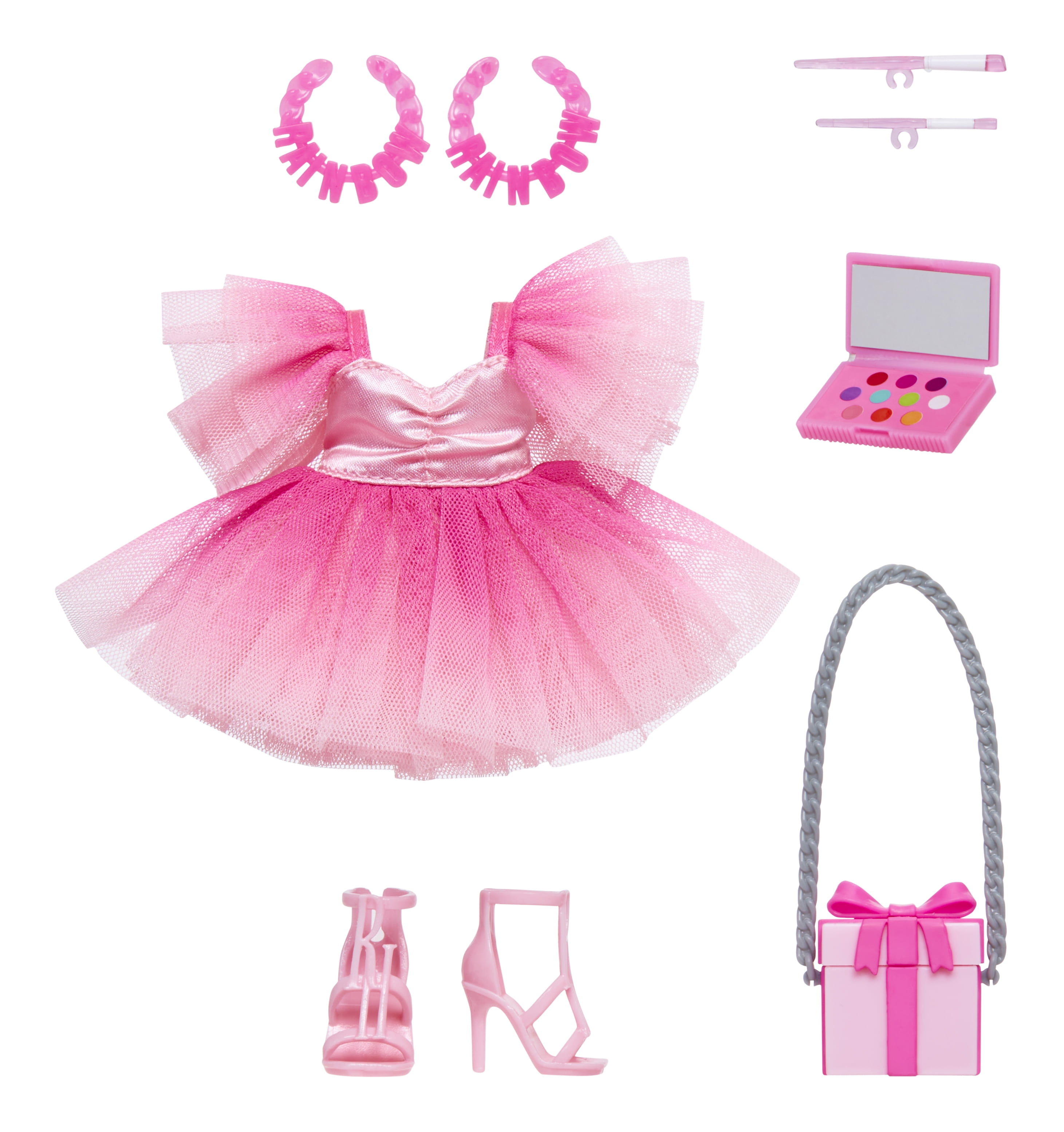 Rainbow High Fashion Pack, Dance Party includes 1 Full Party Outfit, Heels, Jewelry and Play Accessories. Mix & Match with other packs to Create Tons of Fun Looks. Kids Toy Gift Ages 4-12 Years