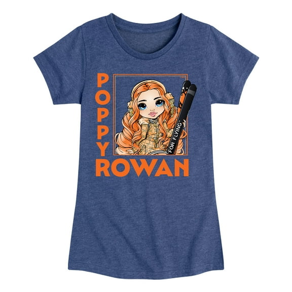 Rainbow High - Holiday Poppy Rowan - Toddler And Youth Girls Fitted Short Sleeve Graphic T-Shirt