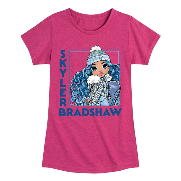 Rainbow High - Holiday Skyler Bradshaw - Toddler And Youth Girls Fitted Short Sleeve Graphic T-Shirt