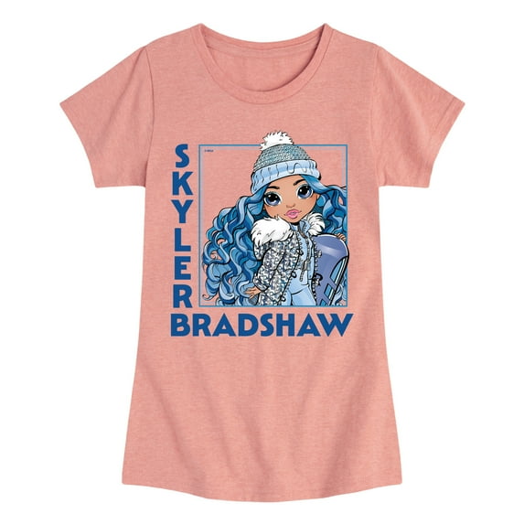 Rainbow High - Holiday Skyler Bradshaw - Toddler And Youth Girls Fitted Short Sleeve Graphic T-Shirt
