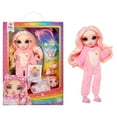 thumbnail image 1 of Rainbow High Jr High PJ Party Bella, Pink 9” Posable Doll, Ages 4-12, 1 of 9