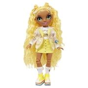 Rainbow High Jr High Sunny Madison Fashion Doll Playset, 10 Pieces