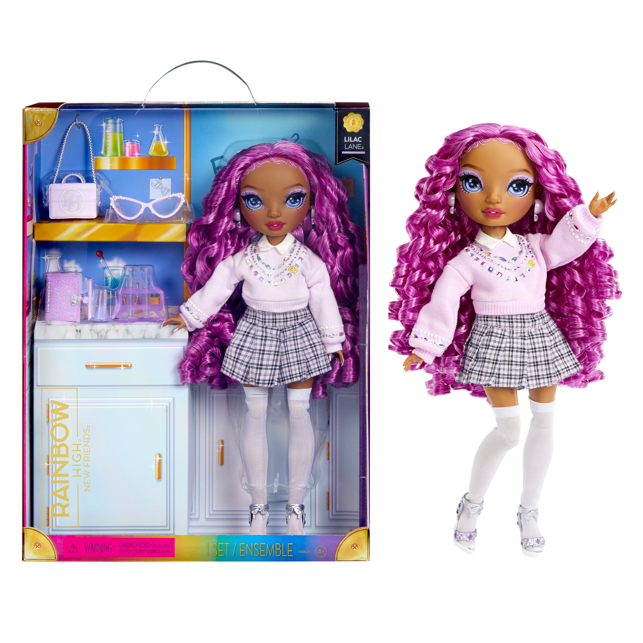 ⭐Puzzle 10in1 Collection of fashionable Rainbow High dolls - buy in the  online store Familand