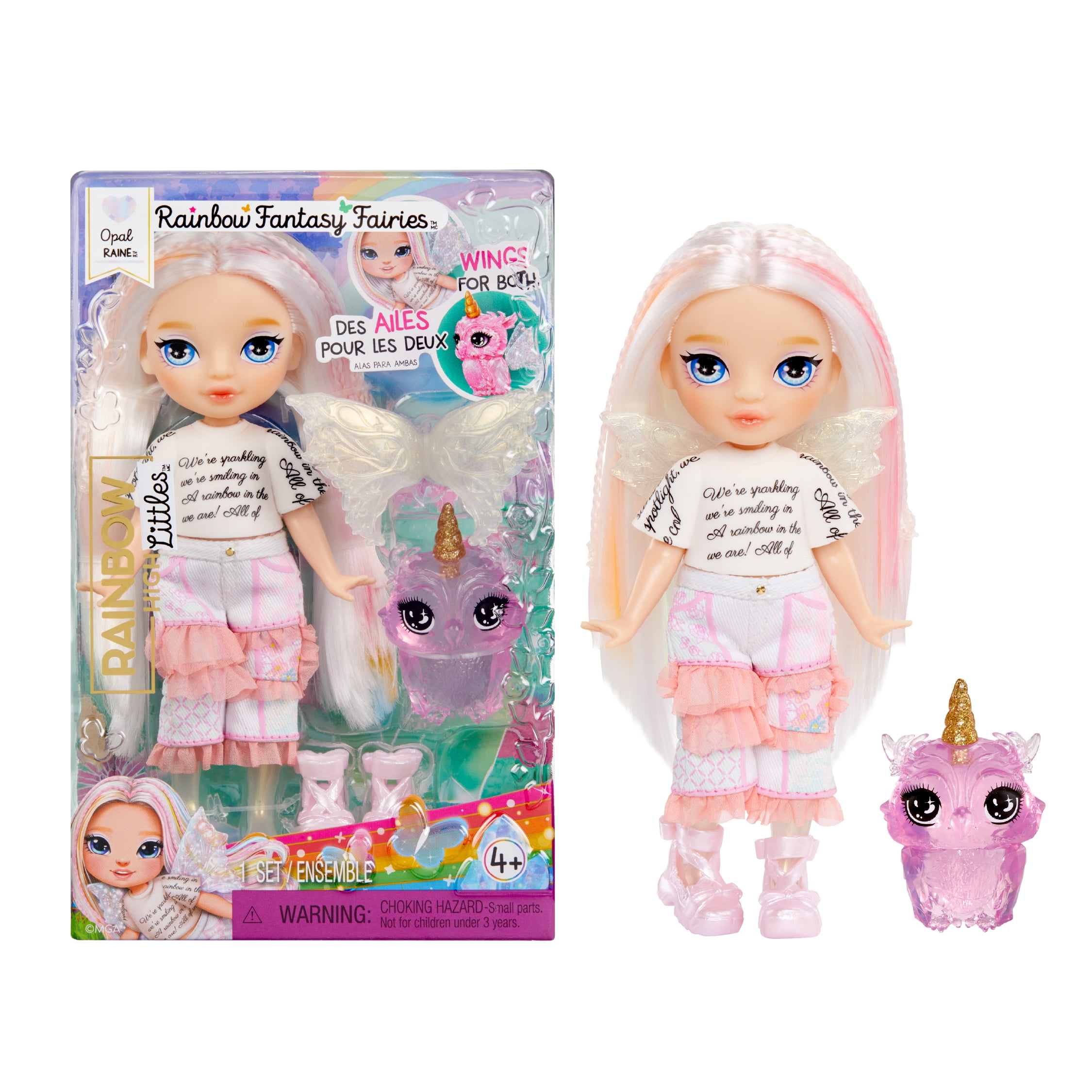 Rainbow High Littles Rainbow Fantasy Fairies Doll- Opal