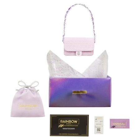 Rainbow High Mini Accessories Studio Handbags, 25+ Surprise Collectibles for Fashion Dolls, Kids Toy Gift 6-12
