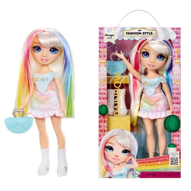 Rainbow High My Fashion Style Amaya, Rainbow 11" Fashion Doll with Statement Outfit, Stylish Handbag