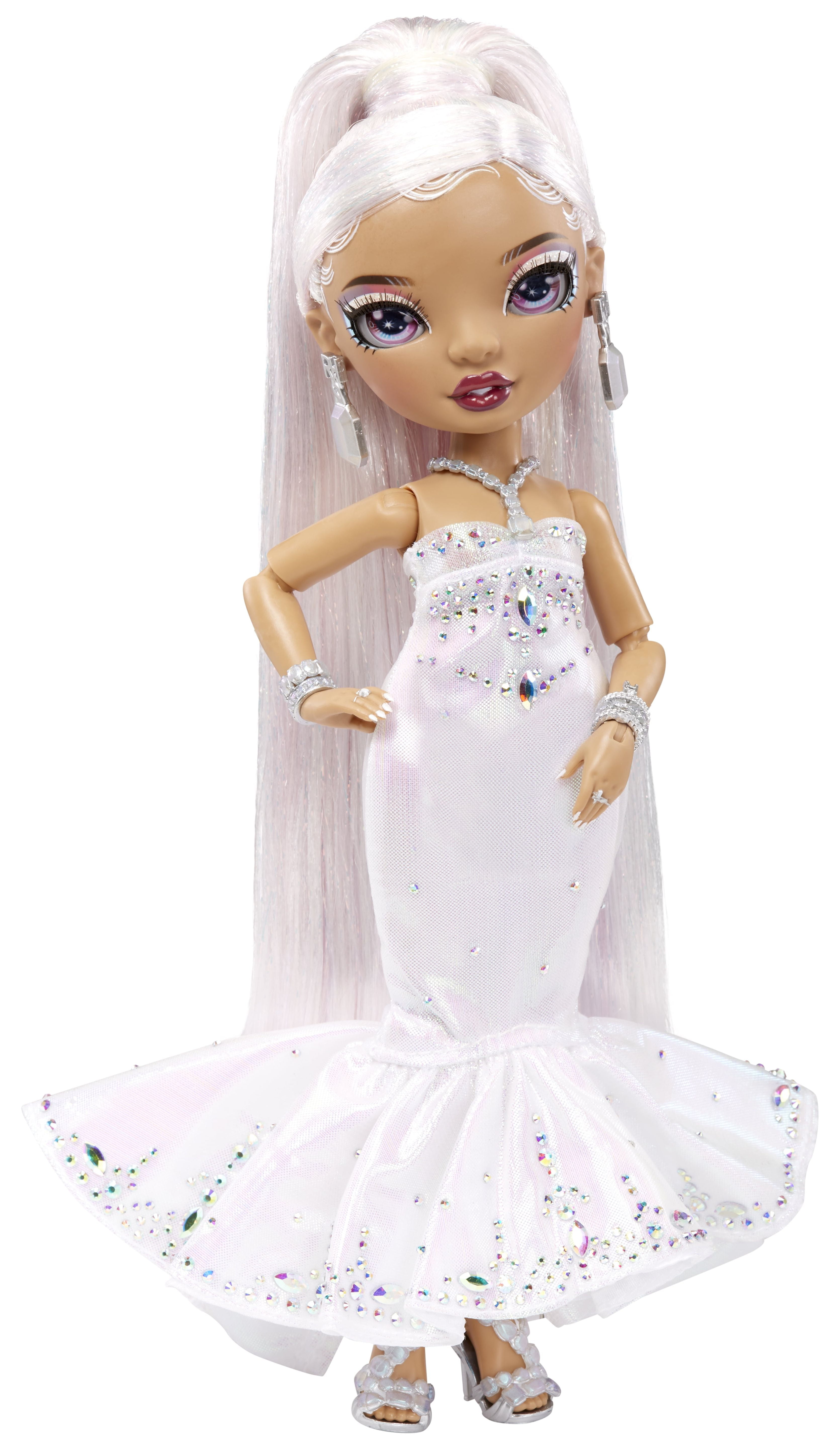 Rainbow High White Hair Doll Rainbow High Poseable 6-12 Years