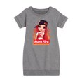 thumbnail image 1 of Rainbow High - Pure Fire - Toddler And Youth Girls Fleece Dress, 1 of 5