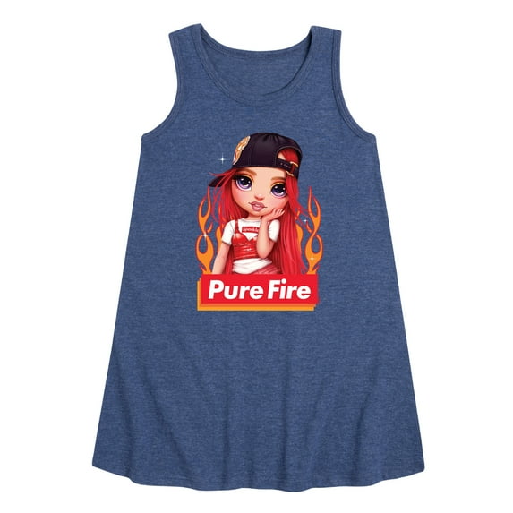 Rainbow High - Pure Fire - Toddler and Youth Girls A-line Dress
