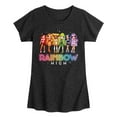 thumbnail image 1 of Rainbow High - Rainbow High Character Group - Toddler And Youth Girls Short Sleeve Graphic T-Shirt, 1 of 5
