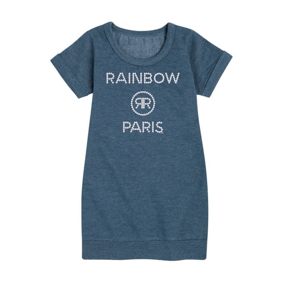 Rainbow High - Rainbow Paris Pearls - Toddler & Youth Girls Fleece Dress