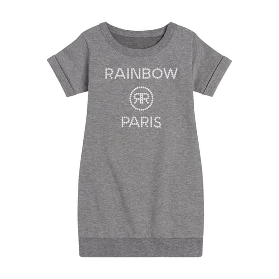 Rainbow High - Rainbow Paris Pearls - Toddler & Youth Girls Fleece Dress