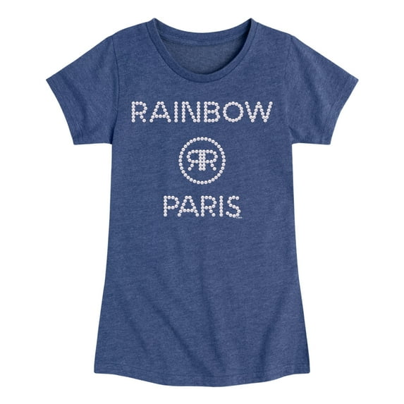 Rainbow High - Rainbow Paris Pearls - Toddler & Youth Girls Short Sleeve Graphic T-Shirt