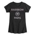 thumbnail image 1 of Rainbow High - Rainbow Paris Pearls - Toddler & Youth Girls Short Sleeve Graphic T-Shirt, 1 of 5
