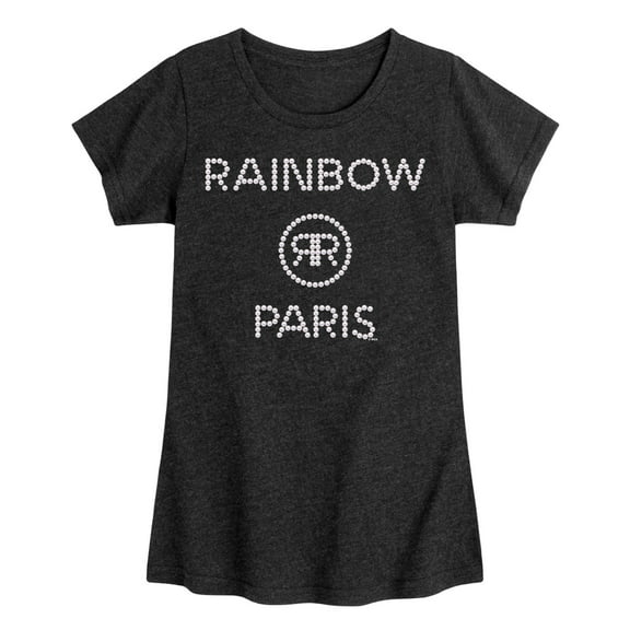 Rainbow High - Rainbow Paris Pearls - Toddler & Youth Girls Short Sleeve Graphic T-Shirt