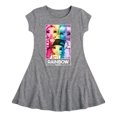 thumbnail image 1 of Rainbow High - Rainbow Sparkle Box - Toddler And Youth Girls Fit And Flare Dress, 1 of 1