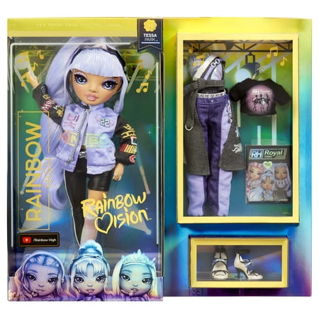 Rainbow High Rainbow Vision Royal Three K-Pop – Tessa Park Fashion Doll. Gift for Kids 6-12