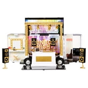 Rainbow High Rainbow Vision World Tour Bus & Stage, 4-in-1 Doll Playset with Lights, 33" Wide
