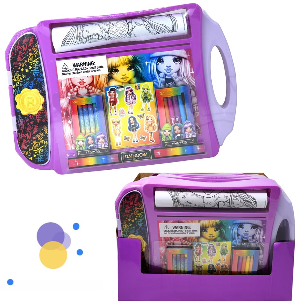 Rainbow High Roller Art Desk Shrinkwrapped In Pdq